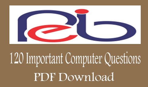 120 Important Computer Questions