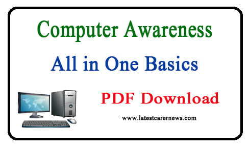 Computer Awareness PDF