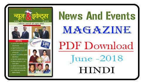 News And Events Magazine June 2018