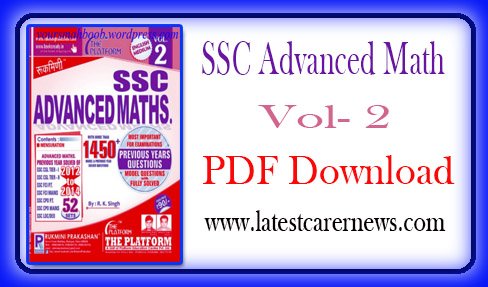 SSC Advanced Math PDF