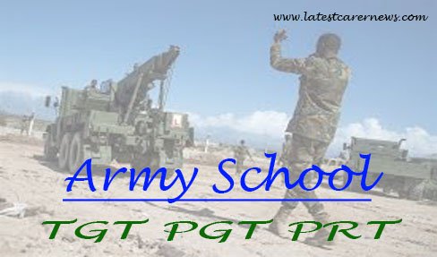 Army School TGT PGT PRT
