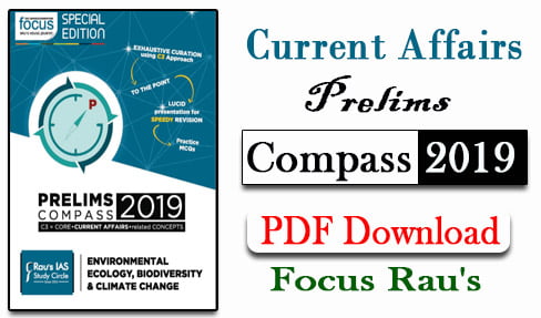 Current Affairs Prelims Compass 2019