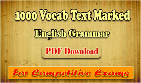 1000 Vocab Text Marked