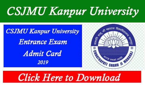 CSJMU Kanpur University Entrance Exam