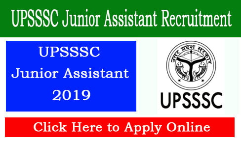UPSSSC Junior Assistant Online Application Form
