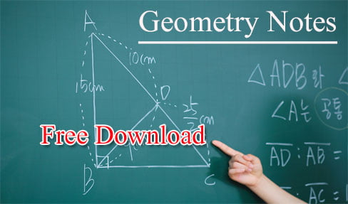 Geometry Hand Writing Notes