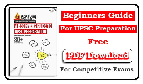 A Beginner Guide to UPSC Preparation