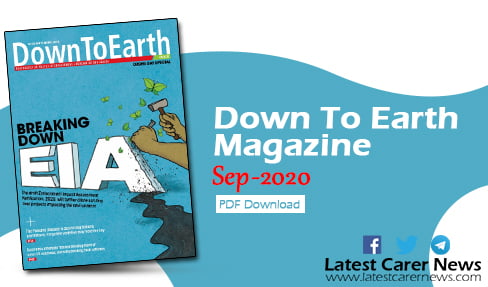 Down To Earth September 2020