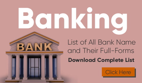 All Bank Name