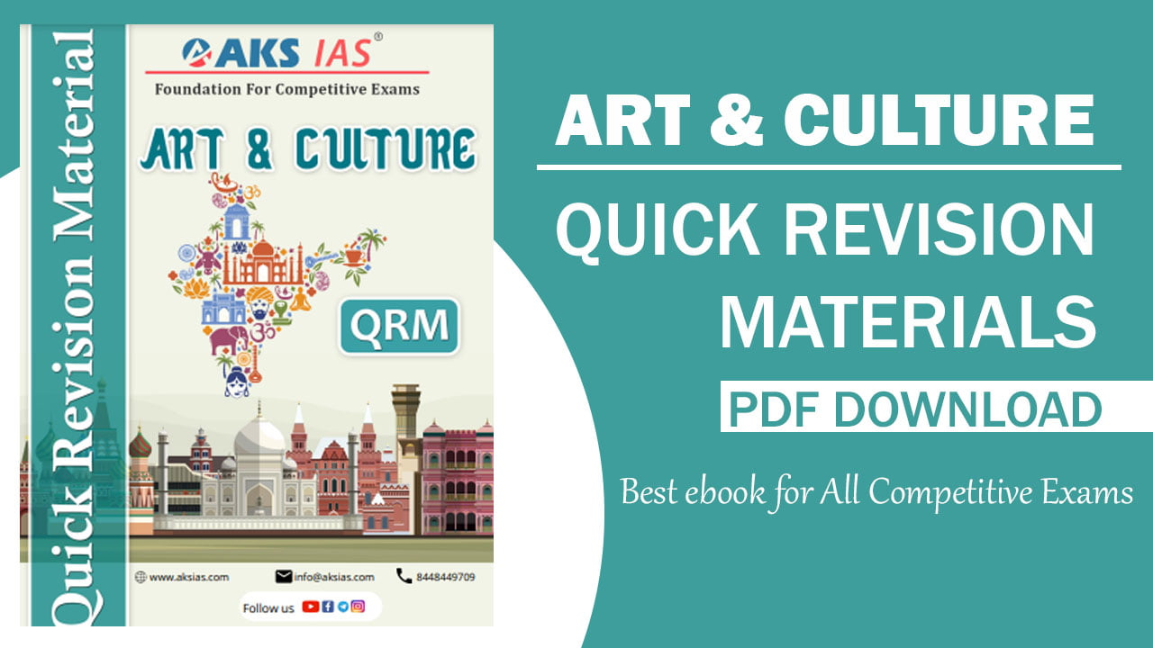 Art and Culture Quick Revision PDF