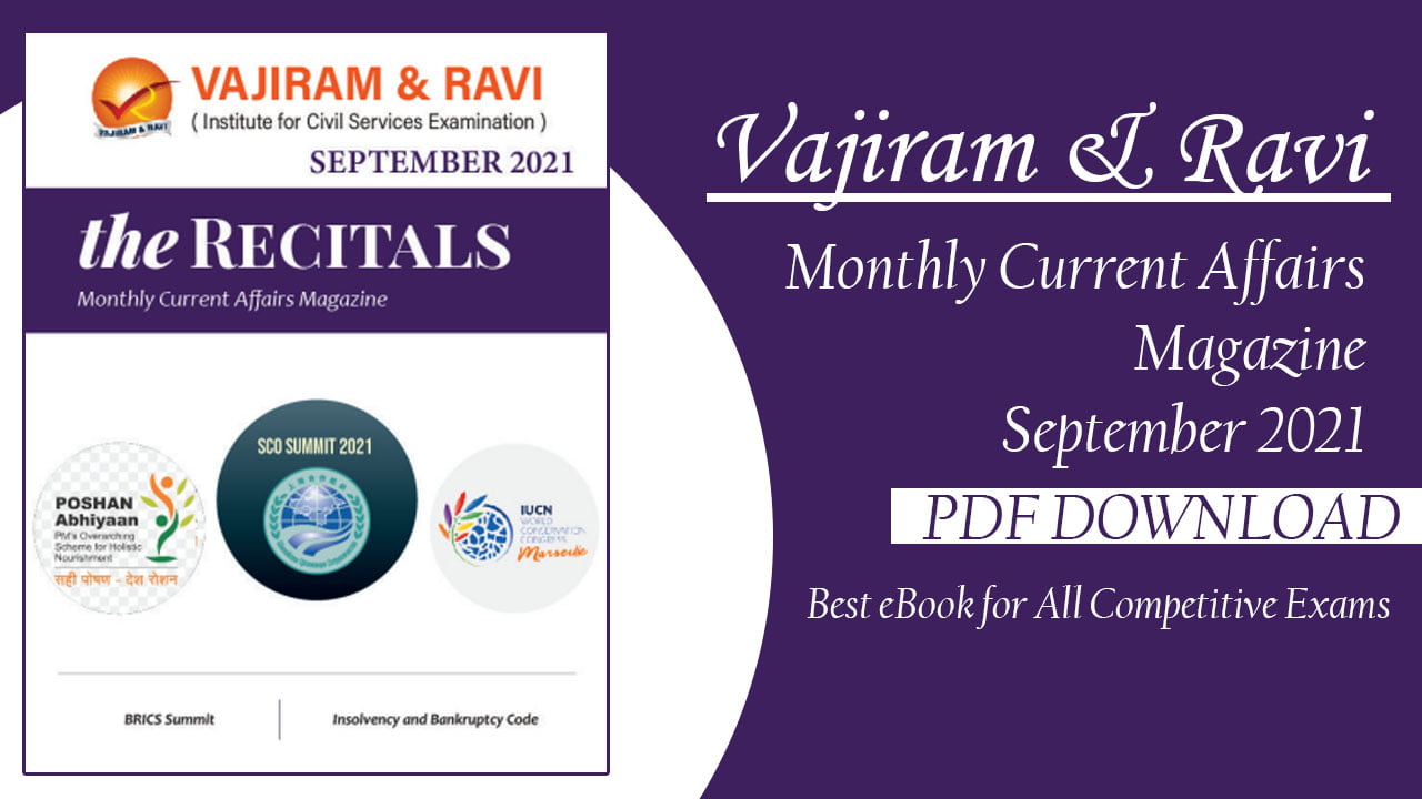 Vajiram and Ravi September 2021