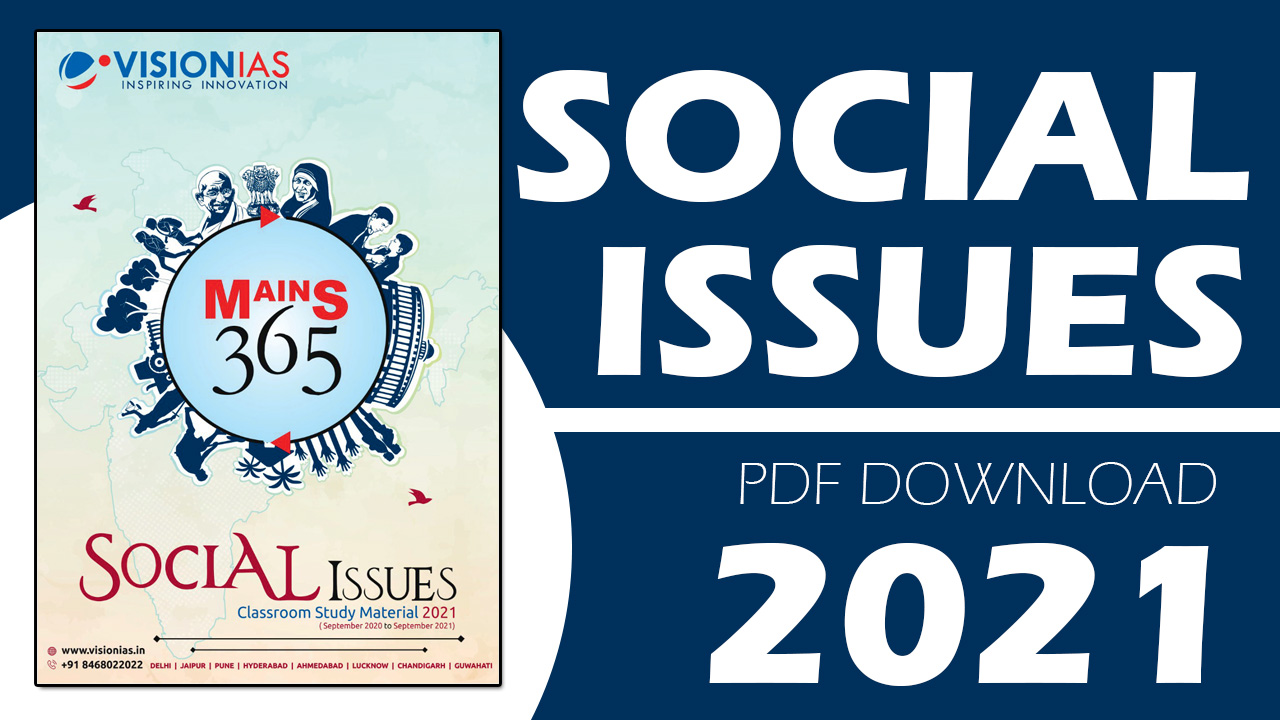 Social Issues by Vision IAS 2021