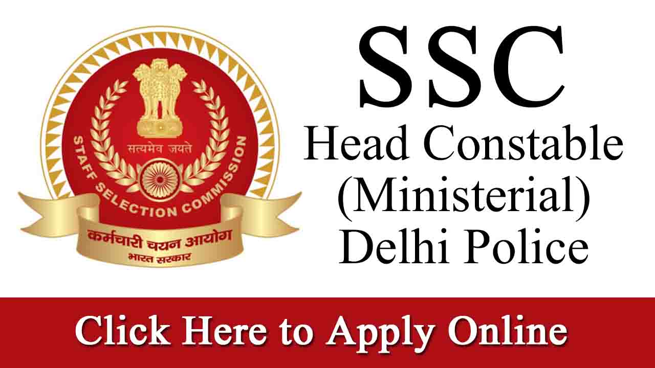SSC Head Constable Delhi