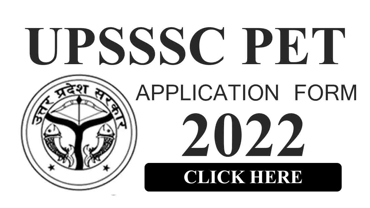 UPSSSC PET Online Application Form 2022
