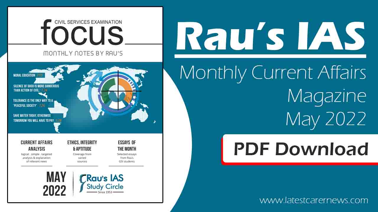 Raus IAS Current Affairs Magazine May 2022
