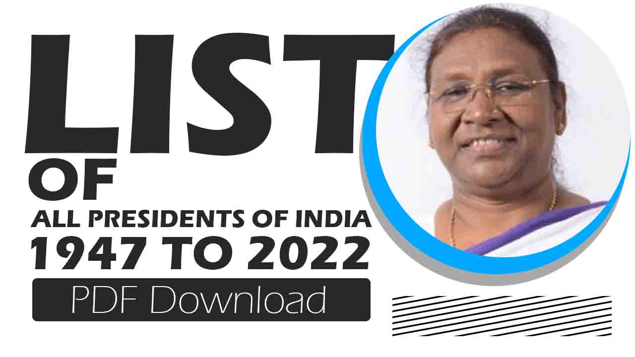 List of All Presidents of India