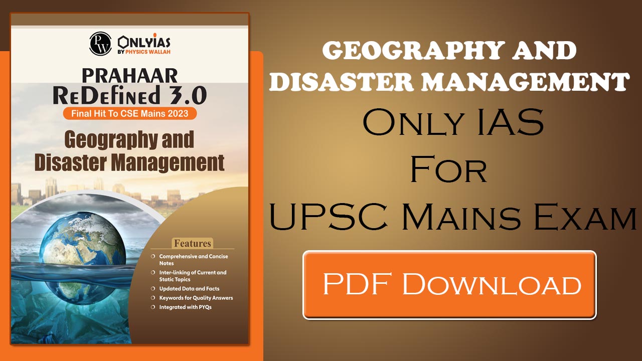 Geography and Desaster Management