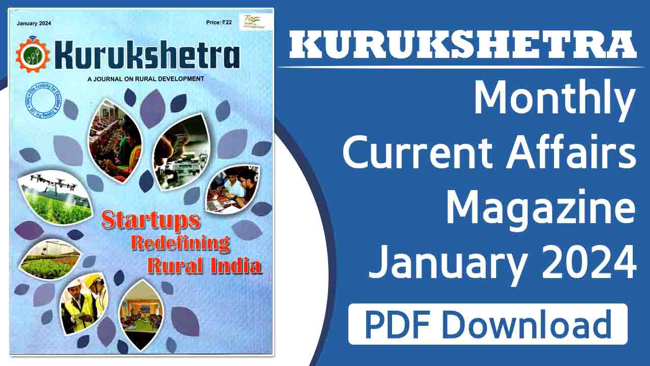 Kurukshetra Magazine January 2024