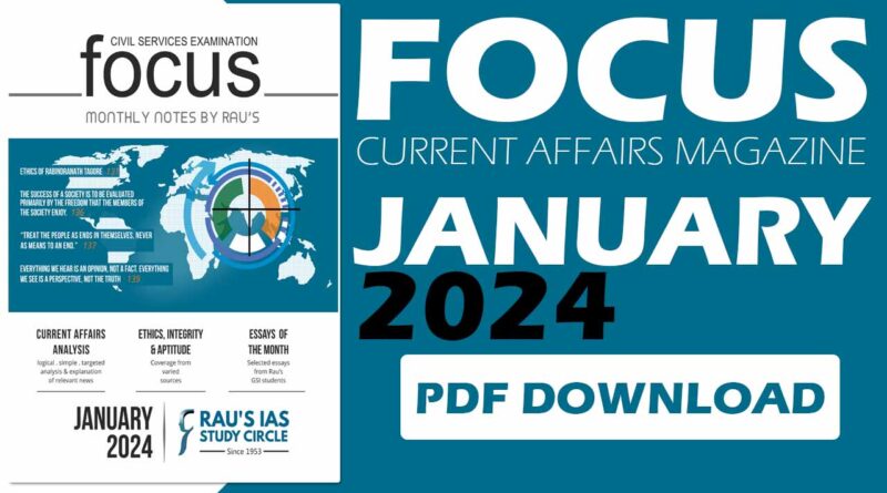 Focus Magazine January 2024