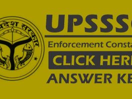 UPSSSC Enforcement Constable 2023