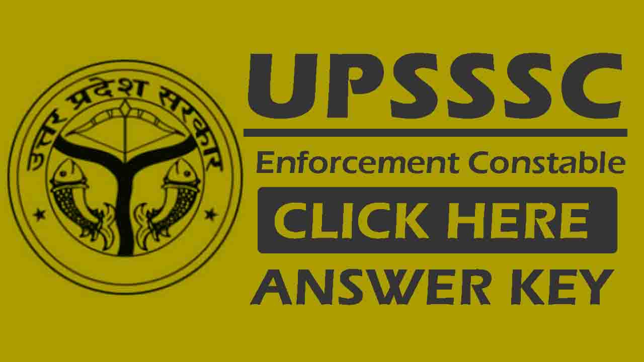 UPSSSC Enforcement Constable 2023