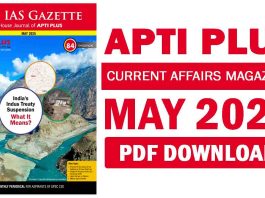 Apti Plus Magazine May 2025