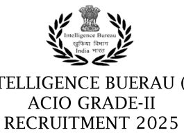 Intelligence Buerau Recruitment 2025