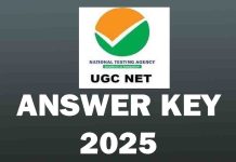 NTA UGC NET 2025 Official Answer Key Released NTA UGC NET 2025