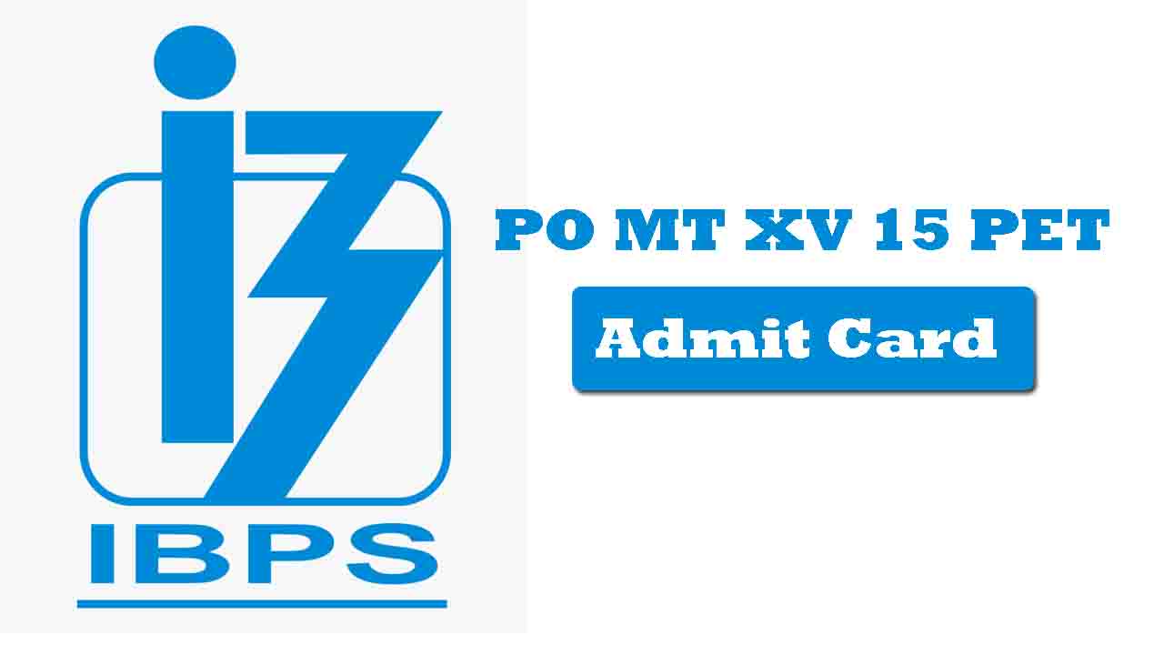IBPS PO Admit Card 2025