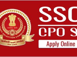 SSC CPO SI Form 2025