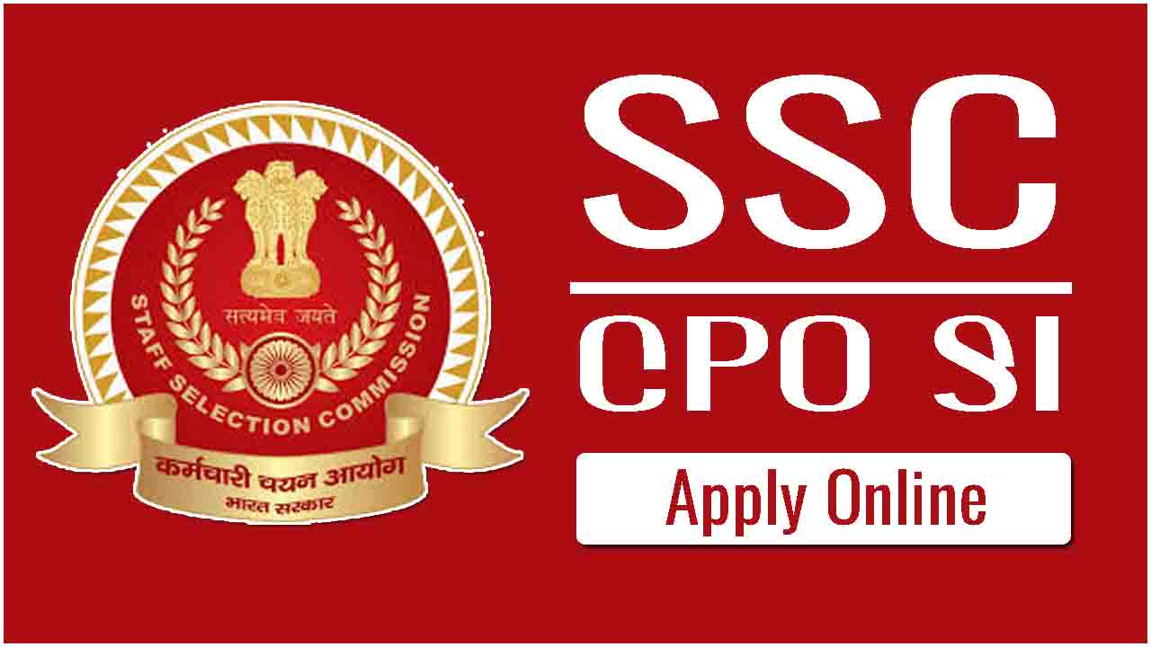 SSC CPO SI Form 2025