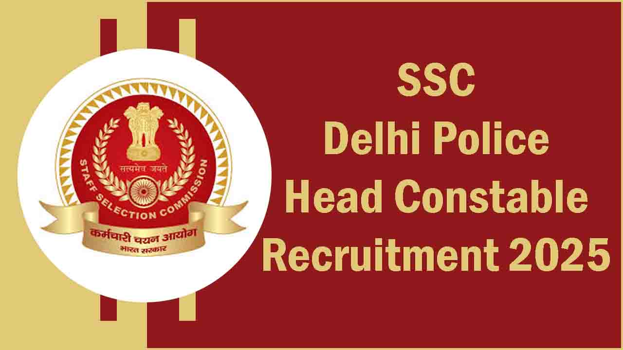 SSC Delhi Head Constable 2025