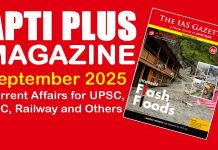 Apti Plus Monthly Current Affairs Magazine September 2025 PDF Apti Plus Magazine September 2025