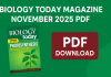 Biology Today Magazine November 2025 PDF Biology Today Magazine