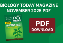 Biology Today Magazine November 2025 PDF Biology Today Magazine