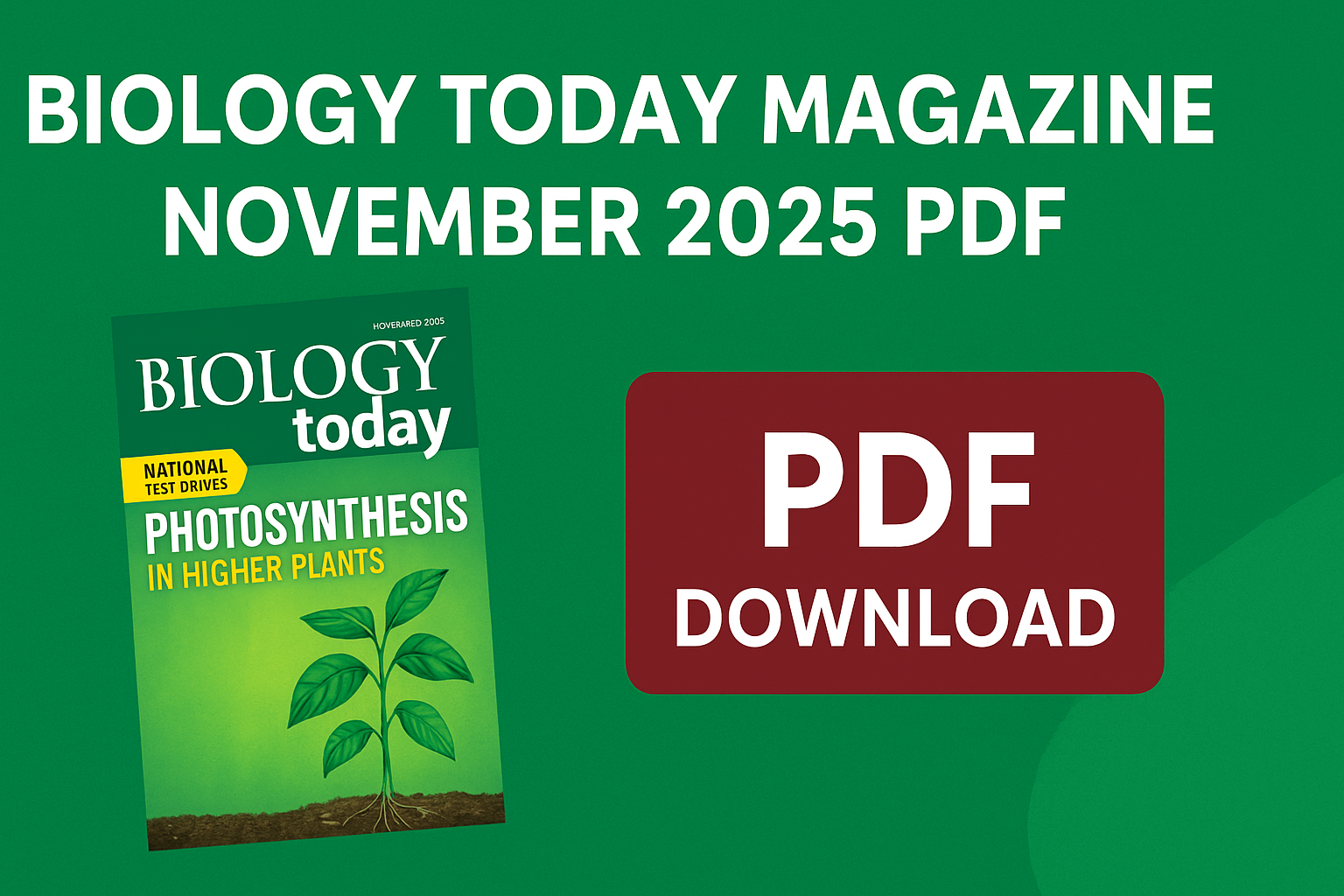 Biology Today Magazine