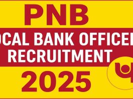 PNB Local Bank Officer Recruitment 2025