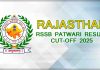 Rajasthan RSSB Patwari Result and Cut-Off 2025 Out Check Here RSSB Patwari Result 2025