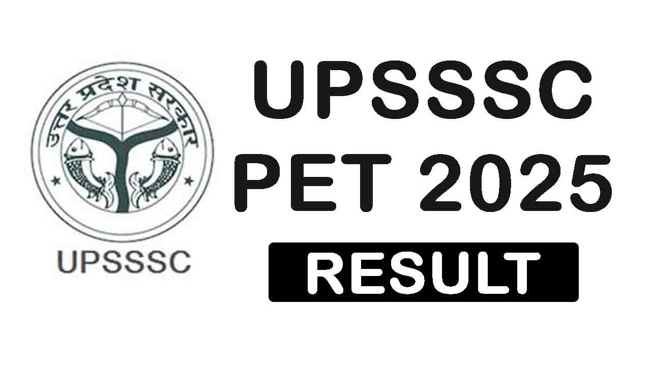 UPSSSC PET Result 2025